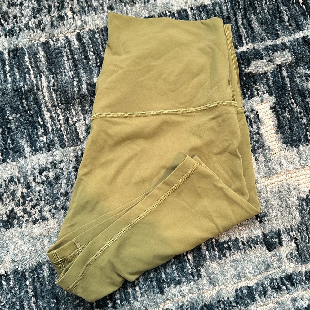 Lululemon Align Biker shorts Green
